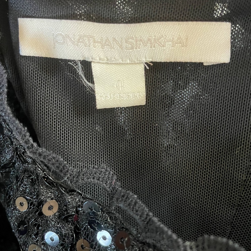 Jonathan Simkhai Sequined Lace Dress 000/047 - Picture 7 of 15